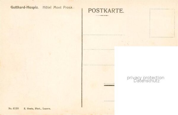 Gotthard Hospiz Hotel Mont Prosa – Bild 2
