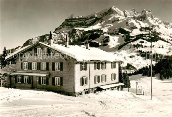 Untertruebsee Engelberg OW Restaurant Pension Untertrübsee