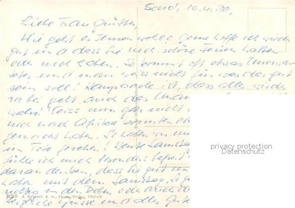 Scuol GR Engadinerinnen Trachten – Bild 2
