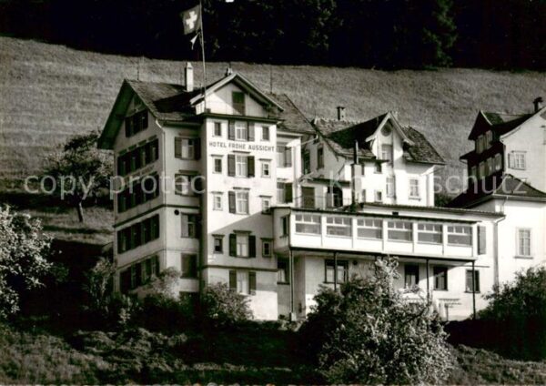 Walzenhausen AR Hotel Garni Frohe Aussicht Terrassenres
