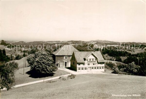 Allenwinden Gasthaus zum Kreuz am Hörnli Landschaft