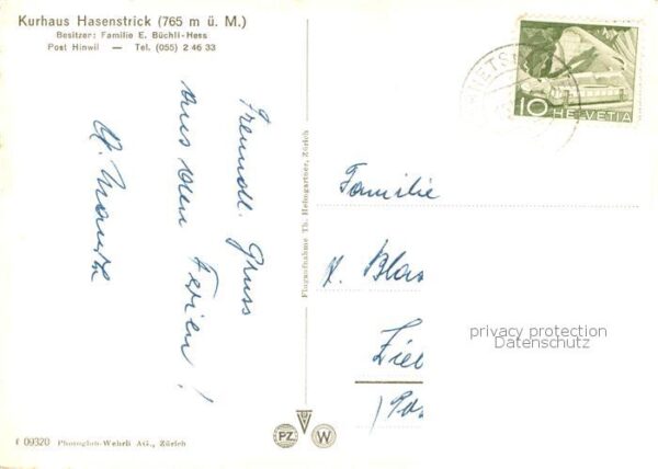 Hinwil Kurhaus Hasenstrick – Bild 2