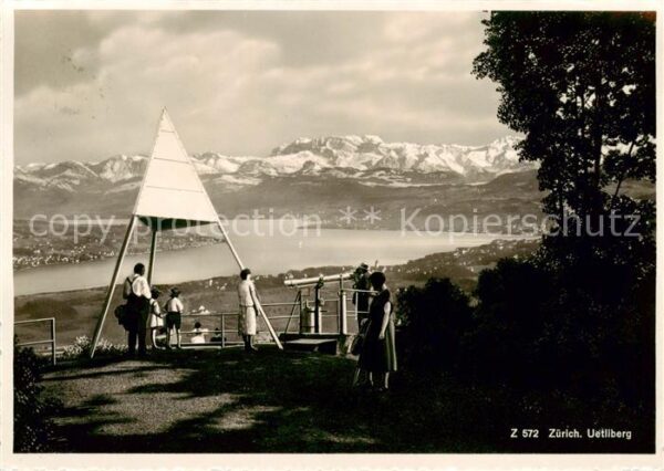 Uetliberg ZH Aussichtspunkt Fernsicht Zürichsee Alpe