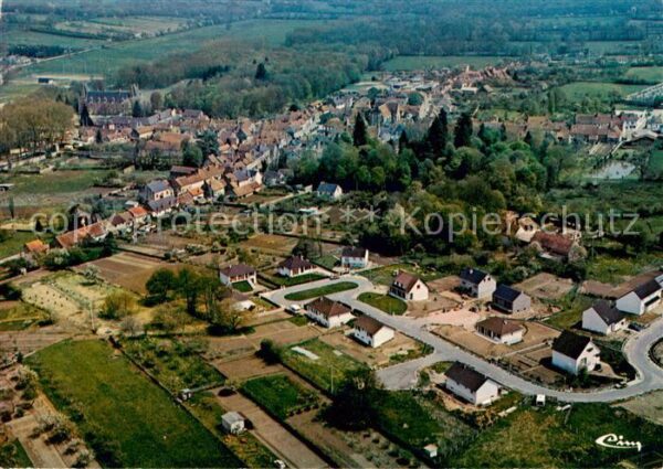 St-Amand-en-Puisaye 58 Nievre Vue Generale aérienne