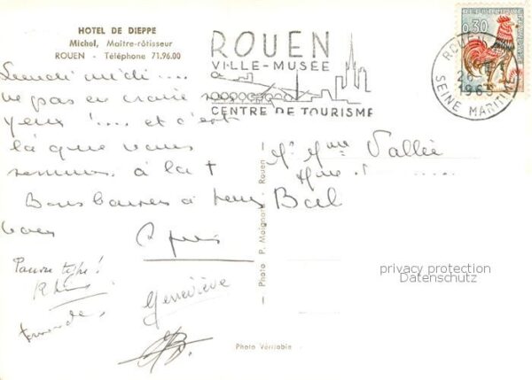 Rouen 76 Hotel de Dieppe Restaurant – Bild 2