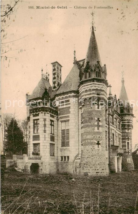Montel-de-Gelat 63 Puy-de-Dome Chateau de Fontenailles