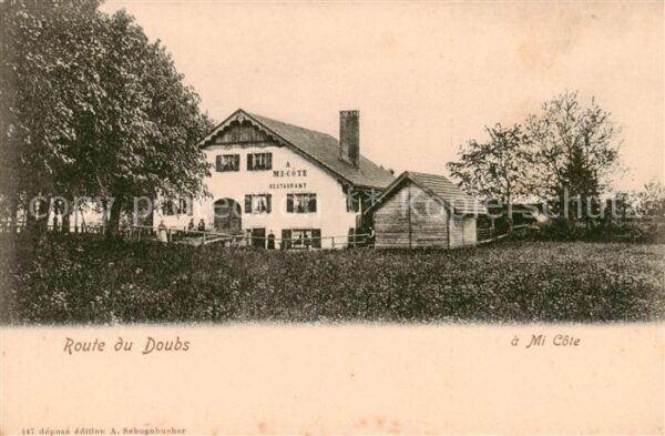 Doubs 25 Villers-le-Lac A Mi Cote Restaurant