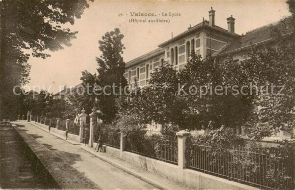 Valence 26 Le Lycee Hopital auxillaire