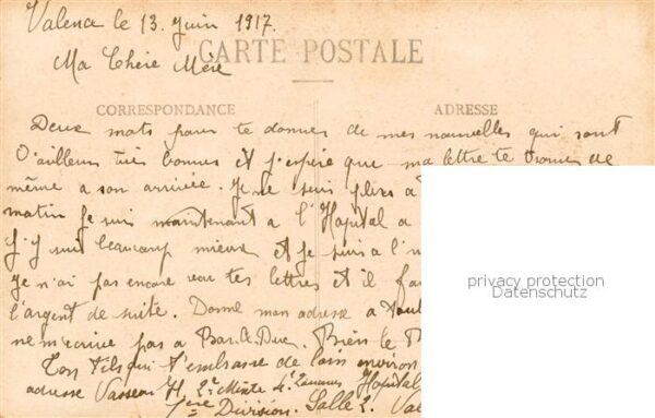 Valence 26 Le Lycee Hopital auxillaire – Bild 2