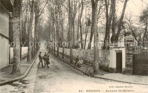 Brunoy 91 Essonne Avenue St Hilaire