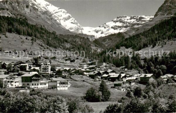 Leukerbad Loueche-les-Bains VS mit Balmhorn Gitzifurgge und Ferdenroth