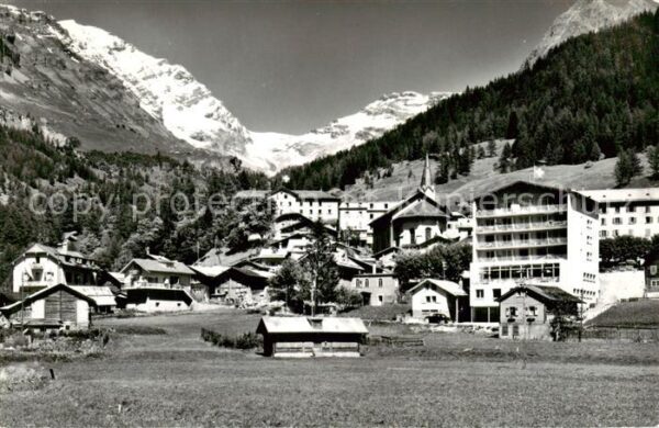 Leukerbad Loueche-les-Bains VS mit Balmhorn Gitzifurgge und Ferdenroth