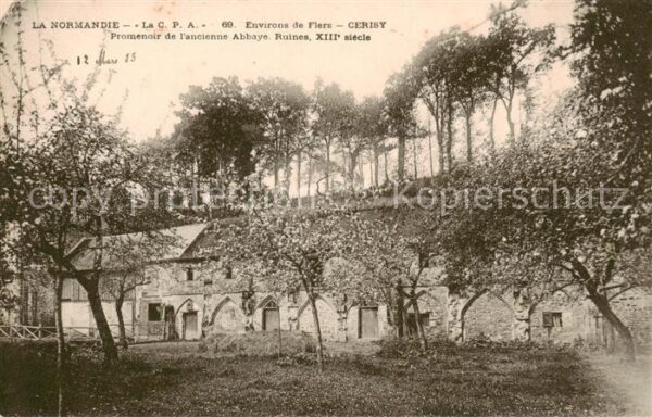 Cerisy-Belle-Etoile 61 Orne Promenoir de l ancienne Abbaye Ruines X