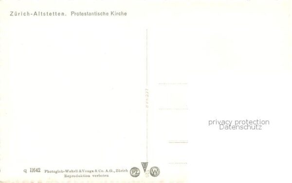 Altstetten  Zuerich ZH Protestantische Kirche – Bild 2