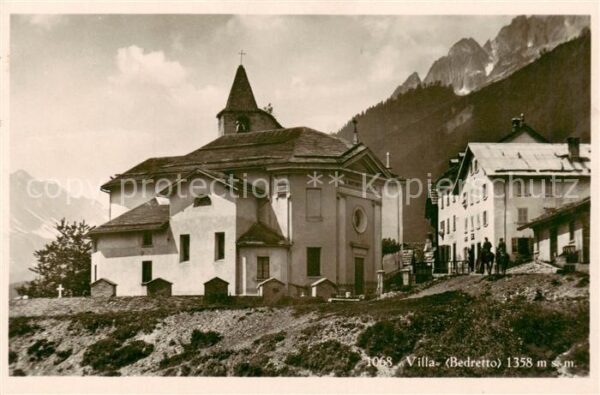 Villa Bedretto TI Kirche