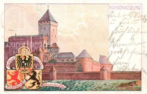 Hohkoenigsburg Haut-Koenigsbourg Die Hohkönigsburg