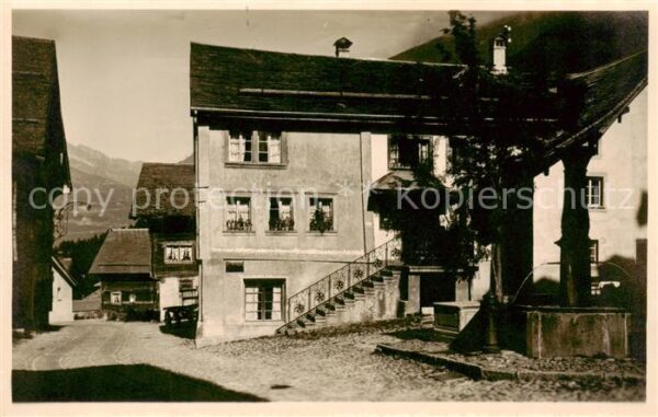 Hospenthal Hospental UR Dorfstrasse