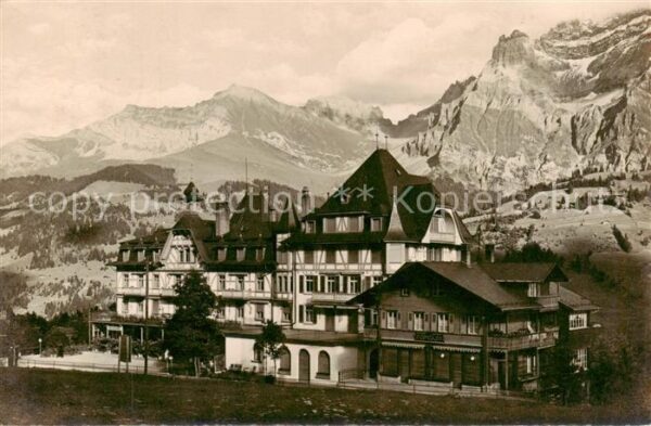 Adelboden BE Bunderspitze Kleinlonner Rünihorn Hotel