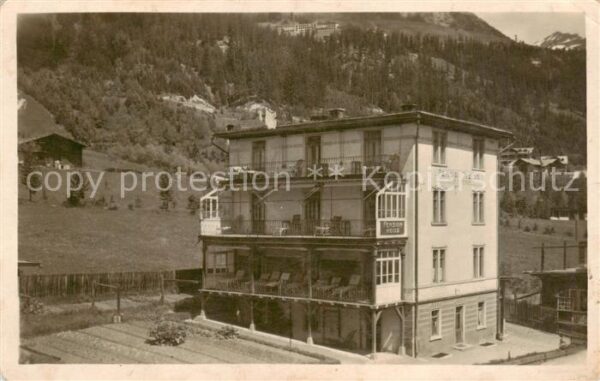 Davos Platz GR Pension Heiss Villa Elfriede