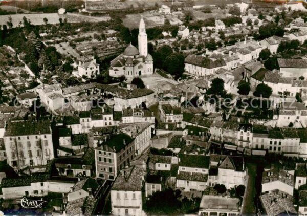 Riberac Vue generale aerienne