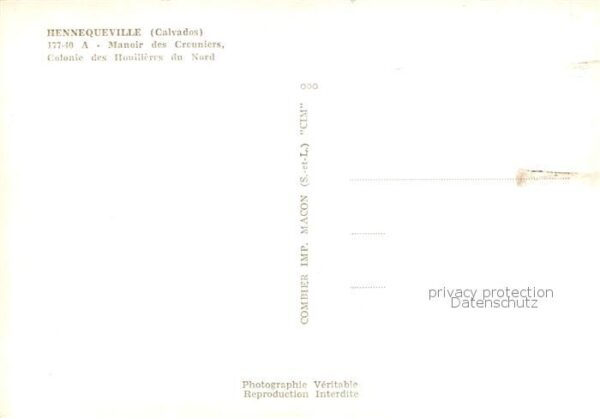 Hennequeville 14 Manoir des Crouniers Colonie des Houill – Bild 2