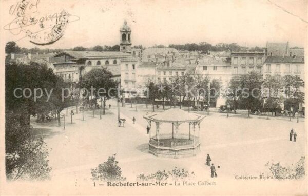 Rochefort-sur-Mer 17 Charente-Maritime La Place Colbert