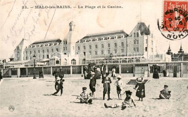 Malo-les-Bains La Plage et le Casino