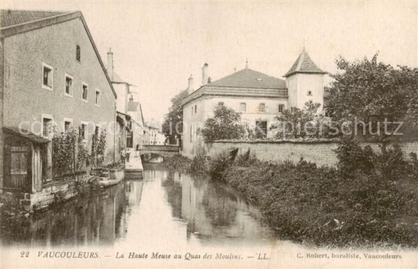 Vaucouleurs La Haute Meuse ou Quai des Moulins