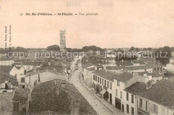 Ile d Oleron 17 Charente-Maritime St Pierre Vue generale