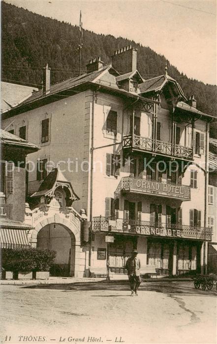Thones 74 Haute-Savoie Le Grand Hotel