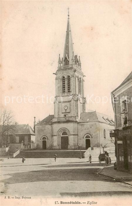 Bonnetable 72 Sarthe Eglise
