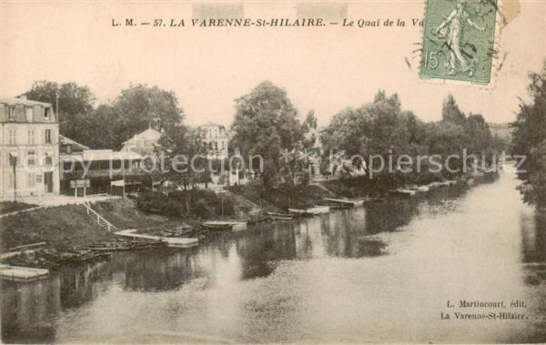 La Varenne  Saint Hilaire 94 Val-de-Marn Le Quai de la Varenne