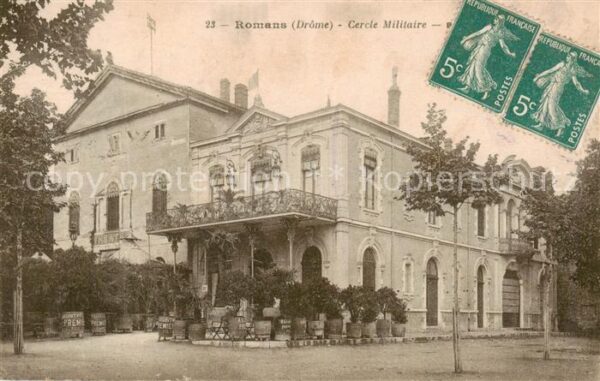Romans -sur-Isere 26 Drome Cercle Militaire