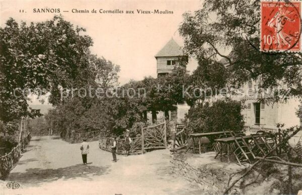 Sannois Chemin de Cormeilles aux Vieux Moulins