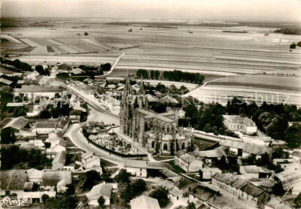 L Epine 51 Marne La Basilique ND de l’Epine Vue aerienne