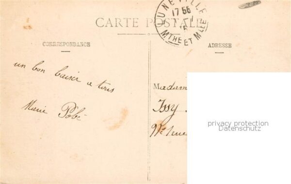 Leomont Luneville 54 La Ferme de Leomont bombardee par les A – Bild 2