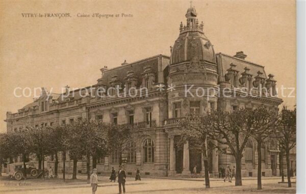 Vitry-le-Francois 51 Marne Caisse d’Epargne et Poste