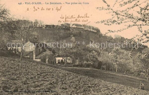 Val-d Ajol Le 88 Vosges La floraison Vue prise au Cros