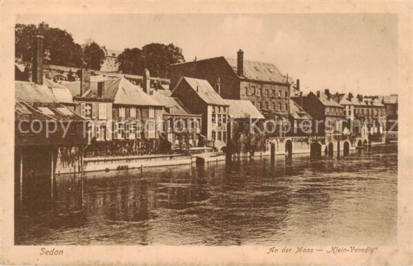 Sedan 08 Ardennes An der Maas Klein Venedig