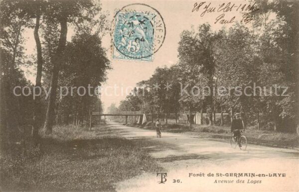 St-Germain-en-Laye Foret Avenue des Loges