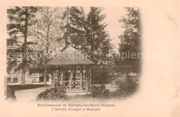 Martigny-les-Bains Etablissement l’Ancien Kiosque a Musiqu