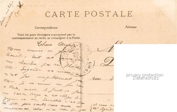 Clichy 92-la-Garenne Hopital Gouin Vue des Jardins – Bild 2