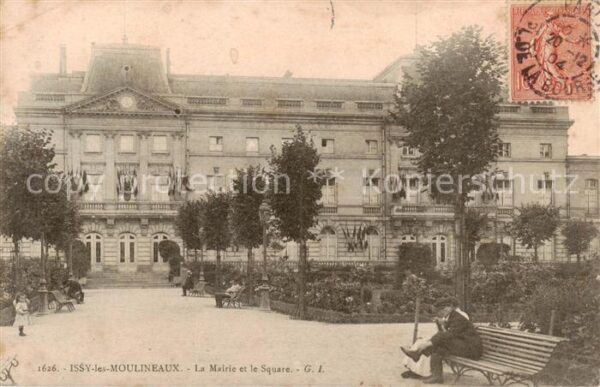 Issy-les-Moulineaux La Mairie et le Square