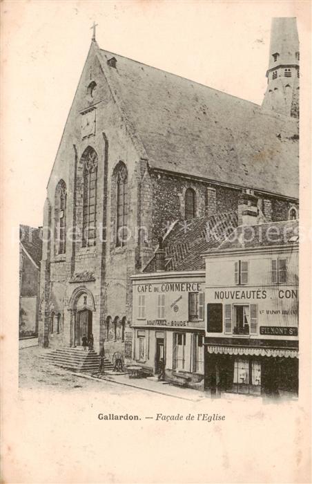 Gallardon 28 Facade de l'Eglise