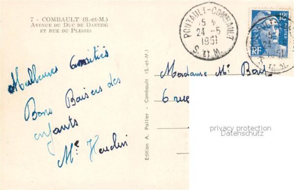 Combault Pontault-Combault 77 Seine-et-M Avenue du Duc de Dantzig et rue du Ples – Bild 2