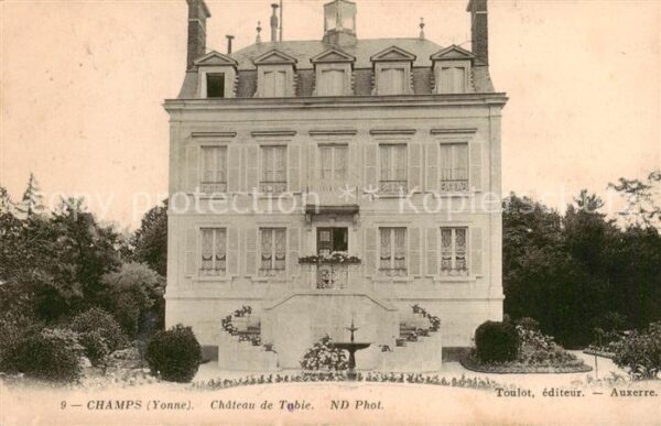 Champs-sur-Yonne 89 Chateau de Tubie