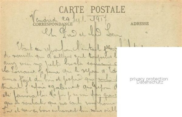 Baccarat 54 bombarde par les Allemands Rue du Pont – Bild 2