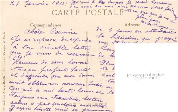 Suippes 51 Marne Maison detruite autour de l'Eglise – Bild 2