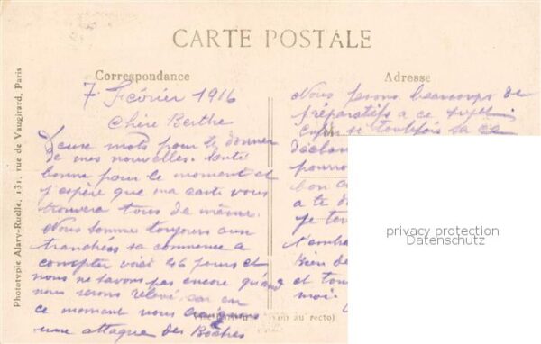 Suippes 51 Marne Eglise detruite par les Allemands – Bild 2