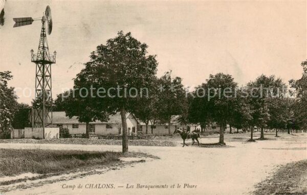 Chalons 51-sur-Marne Camp de Chalons Les Baraquements et le
